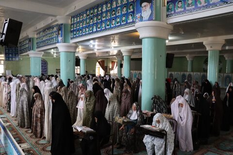 تصاویر/ آیین عبادی سیاسی نماز جمعه تکاب