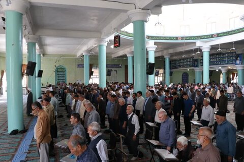 تصاویر/ آیین عبادی سیاسی نماز جمعه تکاب