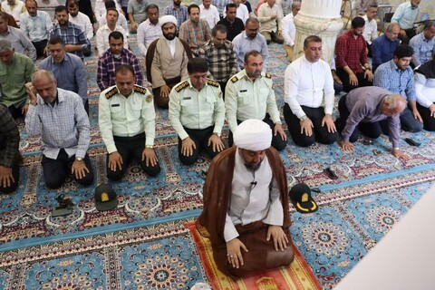 نماز جمعه خارگ به روایت تصویر