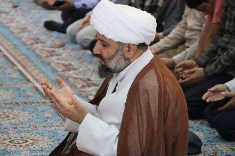 نماز جمعه خارگ به روایت تصویر