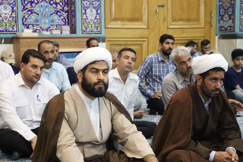 نماز جمعه خارگ به روایت تصویر