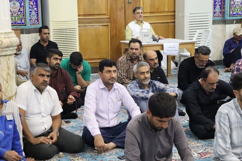 نماز جمعه خارگ به روایت تصویر