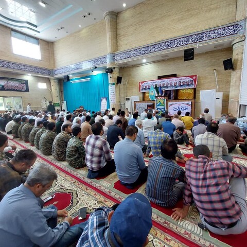 نماز جمعه کنگان به روایت تصویر