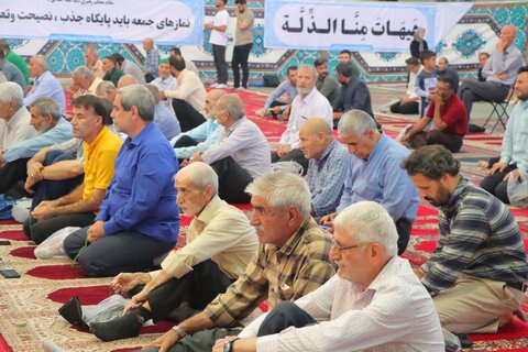 تصاویر/ نماز جمعه با شکوه عبادی سیاسی شهرستان اسلامشهر