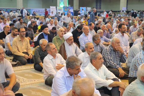 تصاویر/ نماز جمعه با شکوه عبادی سیاسی شهرستان اسلامشهر
