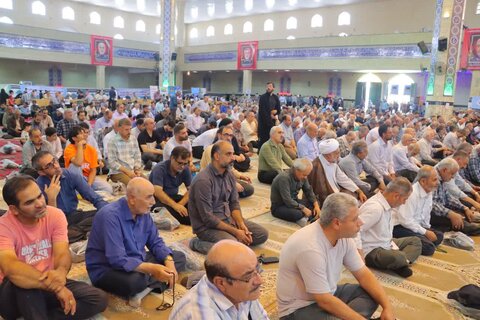 تصاویر/ نماز جمعه با شکوه عبادی سیاسی شهرستان اسلامشهر