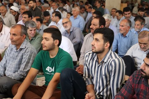 تصاویر اقامه نماز عبادی سیاسی جمعه در خرم آباد