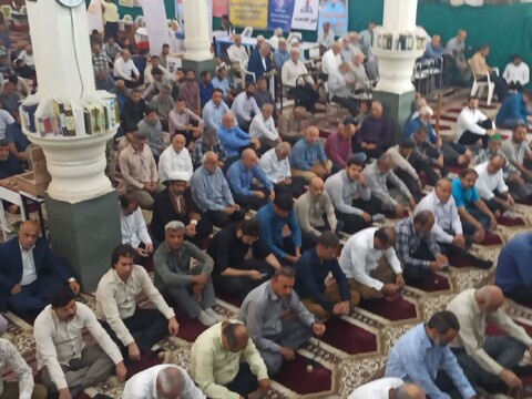 نماز جمعه برازجان به روایت تصویر