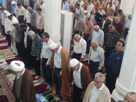 نماز جمعه برازجان به روایت تصویر