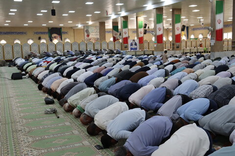 نمازجنعه بندر دیر به روایت تصویر