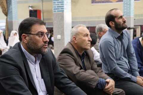 تصاویر/ آیین عبادی سیاسی نماز جمعه نوشین شهر