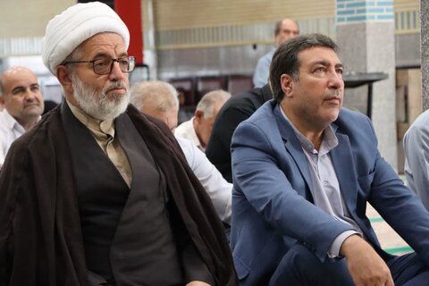 تصاویر/ آیین عبادی سیاسی نماز جمعه نوشین شهر