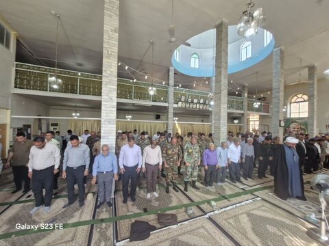 تصاویر/ آیین عبادی سیاسی نماز جمعه پلدشت