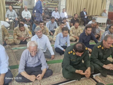 تصاویر/ آیین عبادی سیاسی نماز جمعه پلدشت