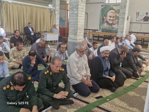 تصاویر/ آیین عبادی سیاسی نماز جمعه پلدشت