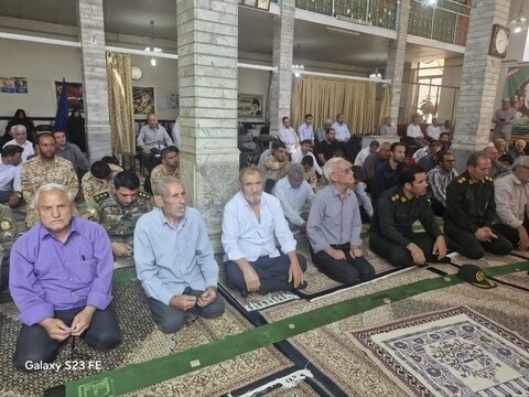 تصاویر/ آیین عبادی سیاسی نماز جمعه پلدشت