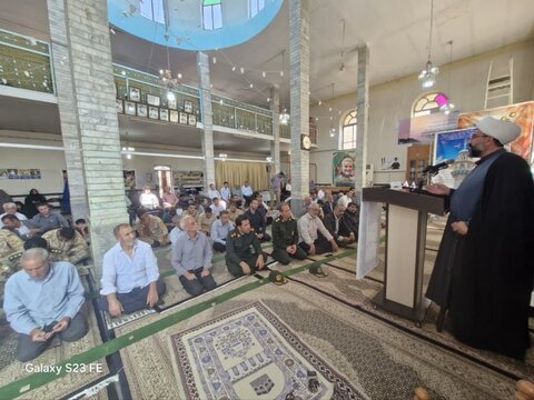 تصاویر/ آیین عبادی سیاسی نماز جمعه پلدشت