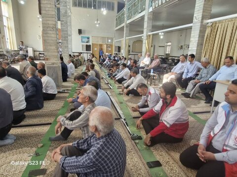 تصاویر/ آیین عبادی سیاسی نماز جمعه پلدشت