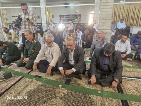 تصاویر/ آیین عبادی سیاسی نماز جمعه پلدشت