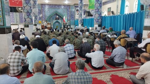 نماز جمعه دیلم به روایت تصویر