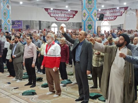 تصاویر/ نماز عبادی سیاسی جمعه کاشان