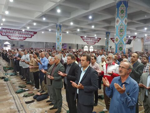 تصاویر/ نماز عبادی سیاسی جمعه کاشان