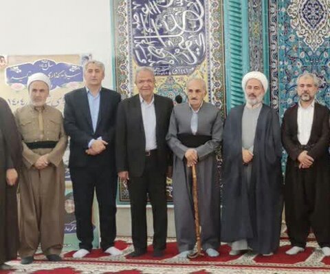 تصاویر/افتتاح مسجد جامع شهرستان بانه