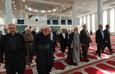 تصاویر/افتتاح مسجد جامع شهرستان بانه