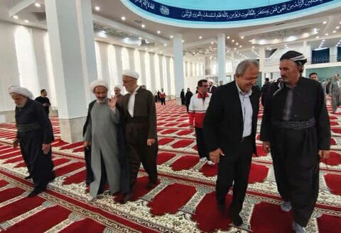 تصاویر/افتتاح مسجد جامع شهرستان بانه