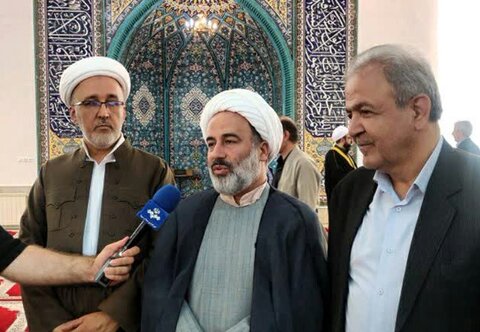 تصاویر/افتتاح مسجد جامع شهرستان بانه