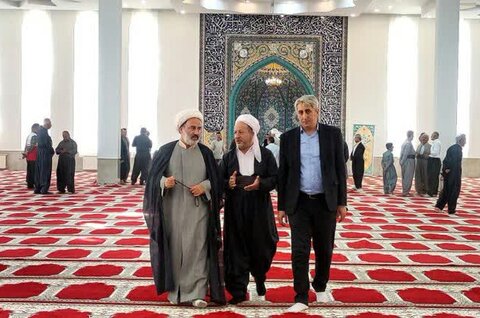 تصاویر/افتتاح مسجد جامع شهرستان بانه