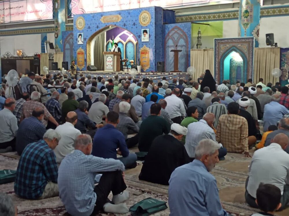 تصاویر/ نماز عبادی سیاسی جمعه کاشان