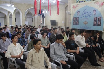 تصاویر/ اختتامیه دوره میثاق طلبگی طلاب بوشهر