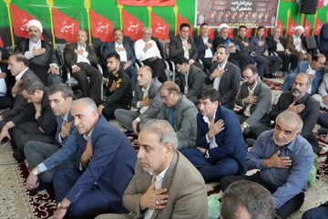 تصاویر/ مراسم گرامیداشت هفته دولت در مدرسه کمالیه خرم آباد