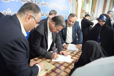 تصاویر/ حضور استاندار آذربایجان غربی در یکی از مساجد ارومیه