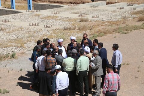 تصاویر / بازدید استاندار قزوین از پروژه در حال احداث مصلی تاکستان