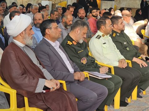 تصاویر / گردهمایی بزرگ فعالان فرهنگی مساجد شهرستان بوئین‌زهرا با حضور فرمانده سپاه استان قزوین بر گزار شد