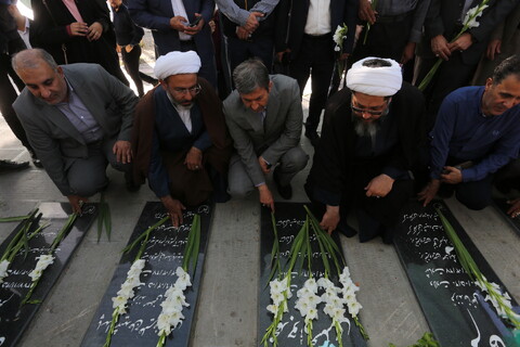 تصاویر / مراسم گرامیداشت سالروز شهادت شهیدان رجایی و باهنر و یادواره ۱۰۰۰ شهید کارمند اصفهان