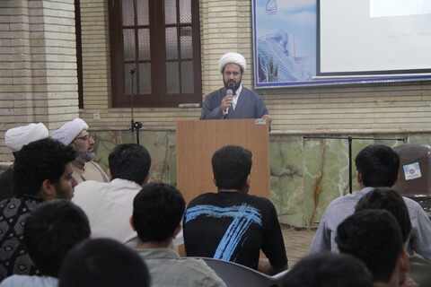 تصاویر/ اختتامیه دوره میثاق طلبگی طلاب بوشهر