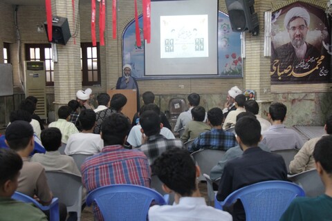 تصاویر/ اختتامیه دوره میثاق طلبگی طلاب بوشهر