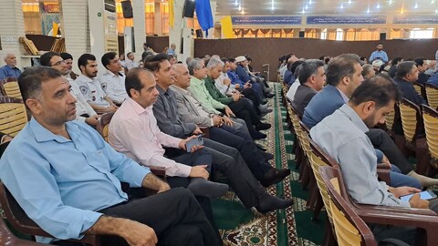 تصاویر/ مراسم بزرگداشت شهدای دولت در بوشهر