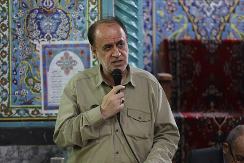 تصاویر / حضور مسئولان در مسجد قمر بنی‌هاشم شهرک فرهنگیان