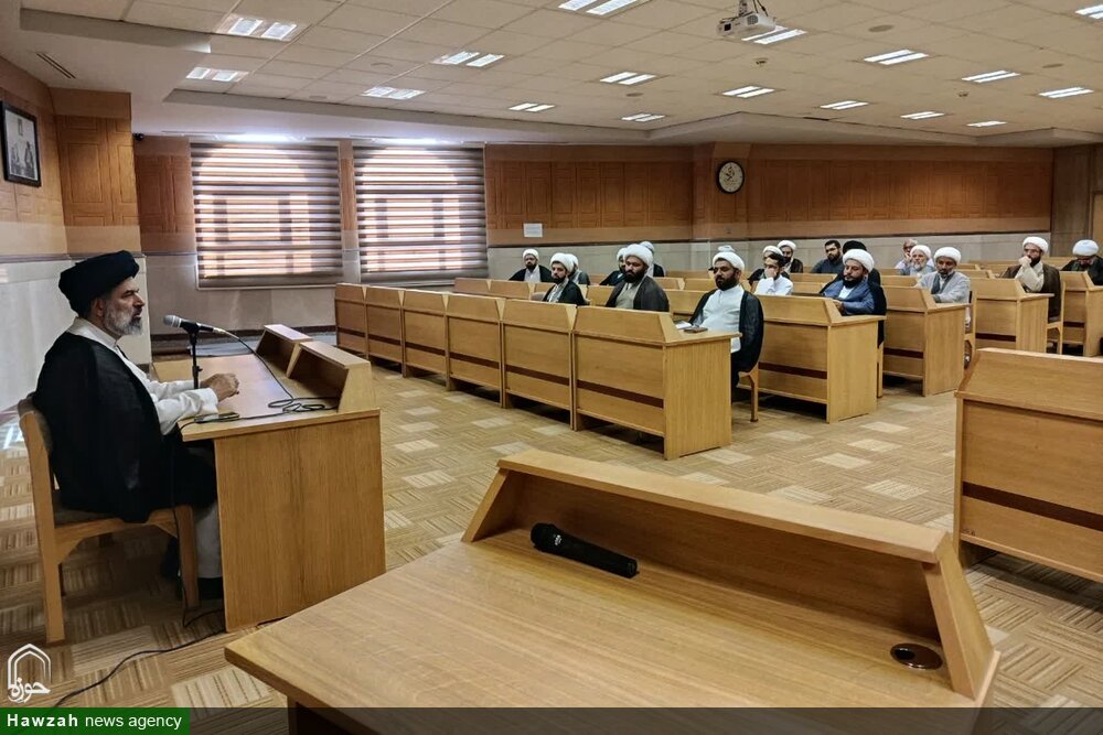 تصاویر/ دوره آموزشی تربیت مدرس طرح شهید مطهری ویژه اساتید حوزه علمیه قم