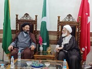 جامعہ مصطفیٰ العالمیہ اسلام آباد کے سربراہان کا ادارۂ منہاج الحسینؑ کا دورہ؛ دو طرفہ علمی اور فکری تعلقات بڑھانے پر اتفاق