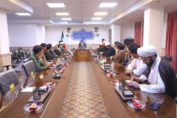 تصاویر/ جلسه هماهنگی برگزاری حلقات صالحین ویژه روحانیون و طلاب