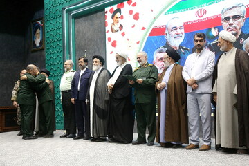 تصاویر/ مراسم تکریم و معارفه فرمانده سپاه امام علی‌بن ابیطالب(ع) قم