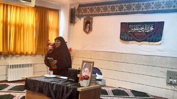 تصاویر/ برگزاری مراسم سوگواری شهادت امام حسن عسکری در مدرسه علمیه فاطمه الزهرا ساوه