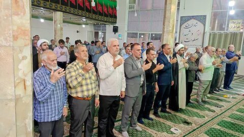 تصاویر مراسم بزرگداشت شهدای دولت در مسجد جامع الیگودرز