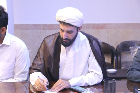 تصاویر/ جلسه هماهنگی برگزاری حلقات صالحین ویژه روحانیون و طلاب