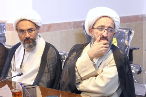 تصاویر/ جلسه هماهنگی برگزاری حلقات صالحین ویژه روحانیون و طلاب